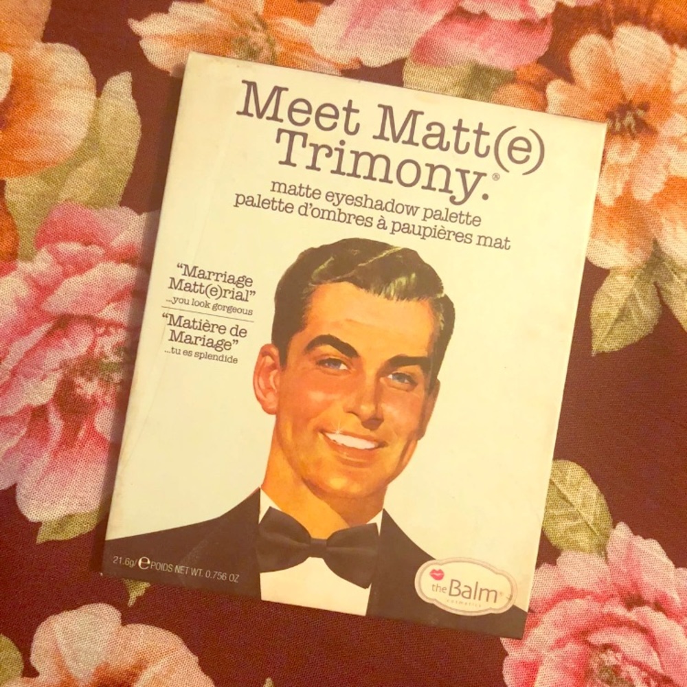 The Balm Meet Matt(e) Trimony pallet